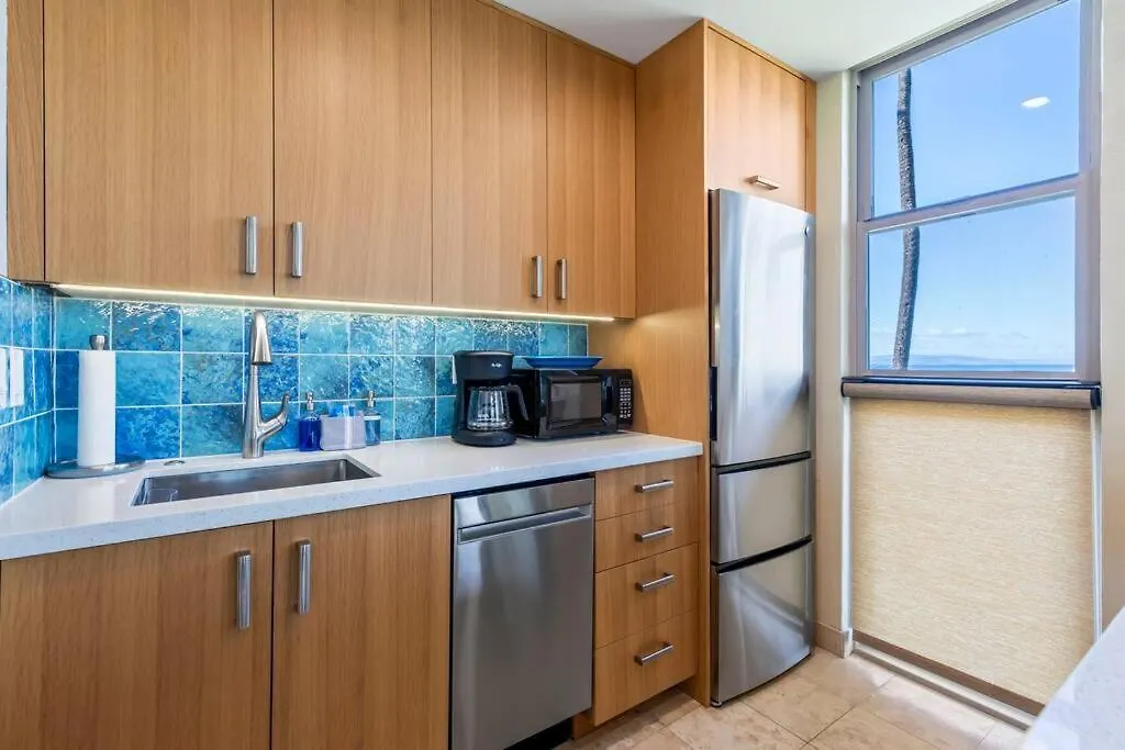 Nani Kai Hale 209- Remodeled Prime Oceanfront 1 Bedroom Kihei Gem 0*,